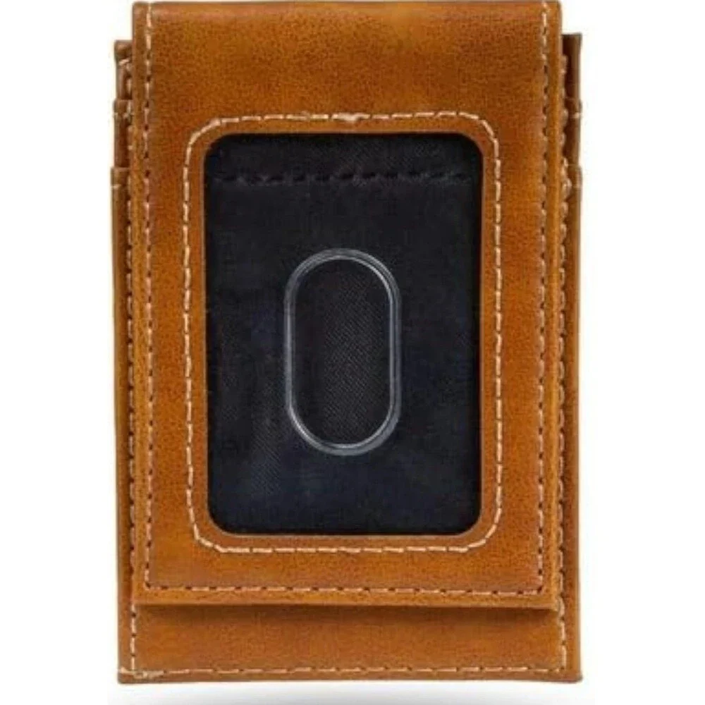 Sacramento Kings Premium Brown Wallet, Front Pocket Magnetic Money Clip SMBIN